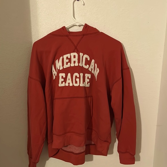 Red American Eagle Hoodie size small - Picture 1 of 3